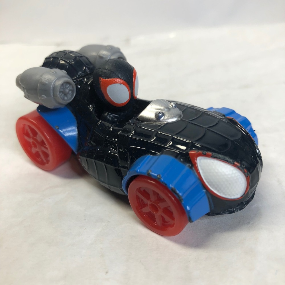 2 Marvel Spidey & His Amazing Friends Amazing Metals Die Cast Cars Miles Morales - Picture 10 of 16